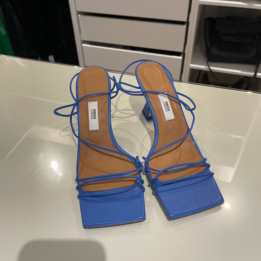 NEW MIISTA Sally Sandal in Ocean Blue